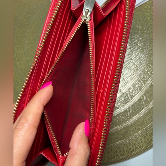 Christian Louboutin Panettone Unicorn Rainbow Suede Long Wallet - Picture 6 of 9